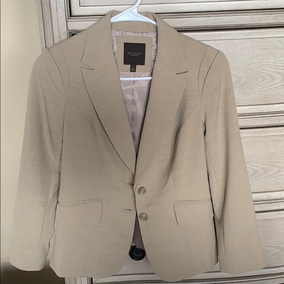 tan suit jacket womens